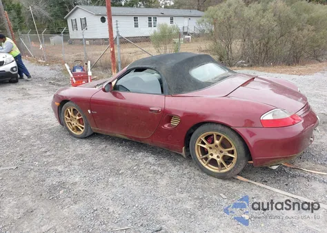 1998 Porsche Boxster z USA, uszkodzony, nr VIN WP0CA2982WU624060